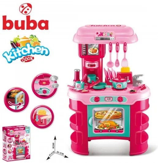 Buba - Kitchen Cook детска кухня розова