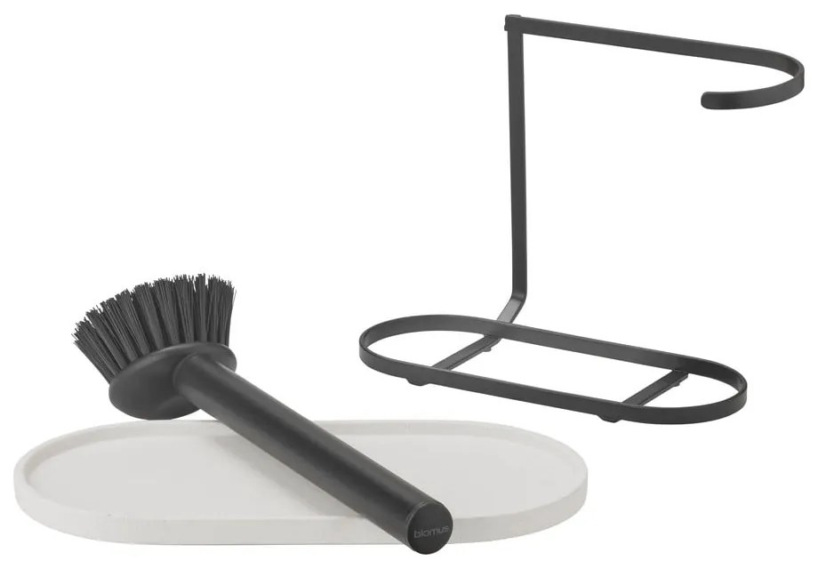 Кремава бетонна стойка за перилни препарати Dhuva – Blomus