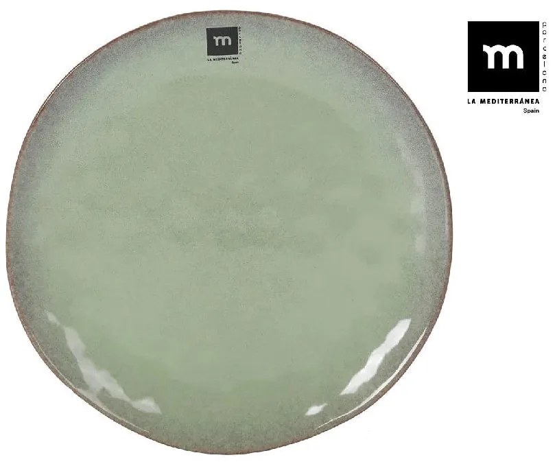 Основна чиния LA MEDITERRANEA Macarella Green, 27 см, порцелан
