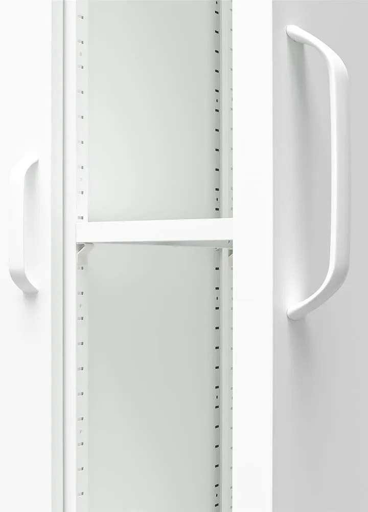 Бял метален гардероб 90x185 cm Mission District - Støraa