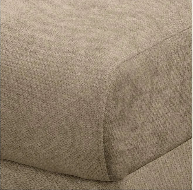 Светлокафяв ъглов диван (десен ъгъл) Beata - Ropez