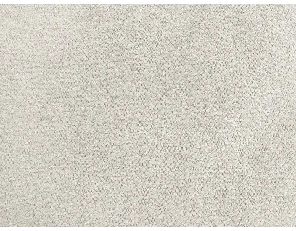 Бял шенилов сгъваем/с място за съхранение ъглов диван (десен ъгъл) Roxelane – Bobochic Paris