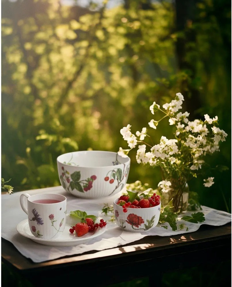 Бяла порцеланова купичка за супа 600 ml Hammershøi Summer – Kähler Design