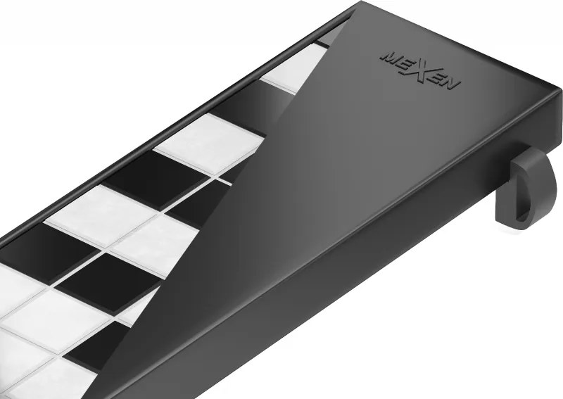 Mexen Flat M13 маскировка 2в1 за линейно оттичане 50 см, черна - 1719050