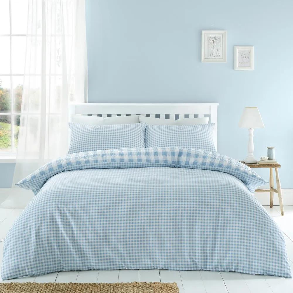 Синьо единично спално бельо 135x200 cm - Catherine Lansfield