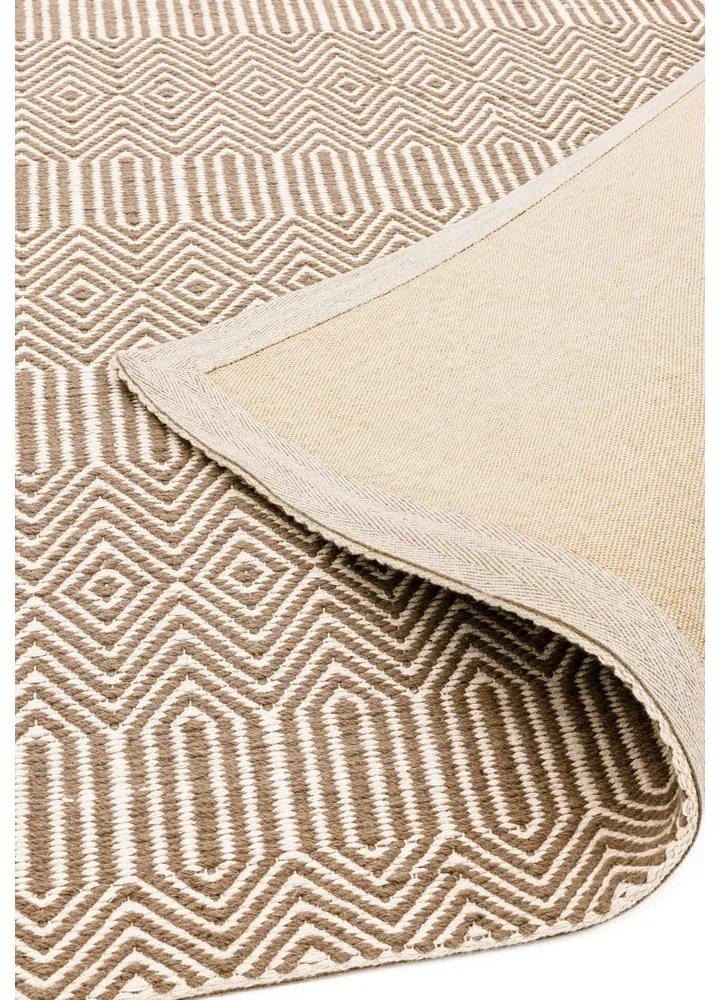 Светлокафяв вълнен килим 66x200 cm Sloan - Asiatic Carpets