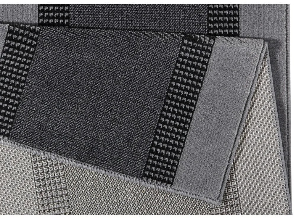 Сив мокет , 80 x 300 cm Basic - Hanse Home