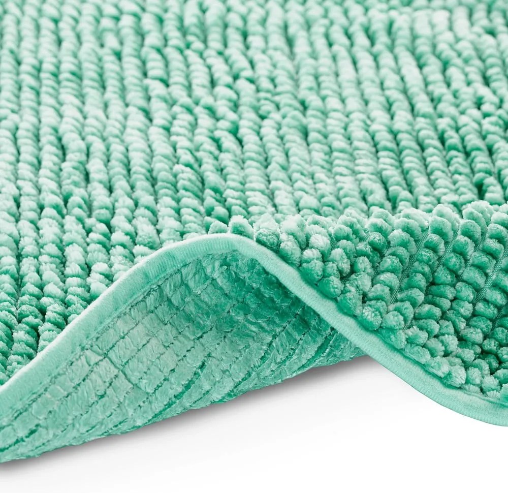Тюркоазена постелка за баня , 70 x 120 cm Bati - AmeliaHome