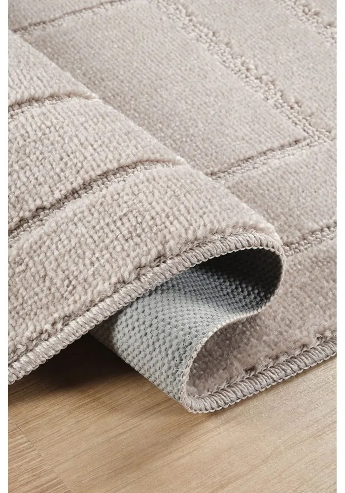 Светлокафяви килими за баня в комплект от 2 бр. 50x80 cm Cerceve – Foutastic