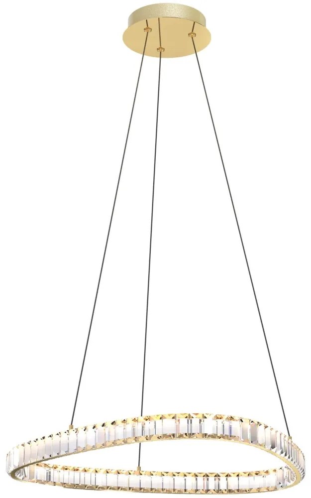 Zuma Line MD3169-1-3GT - LED полилей ATHESA LED/25W/230V 2700-6000K + DO