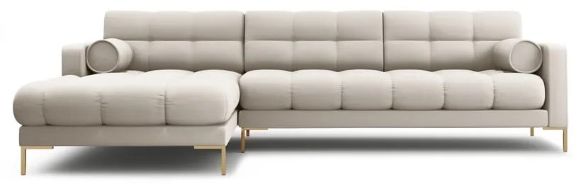 Бежов ъглов диван (ляв ъгъл) Bali – Cosmopolitan Design