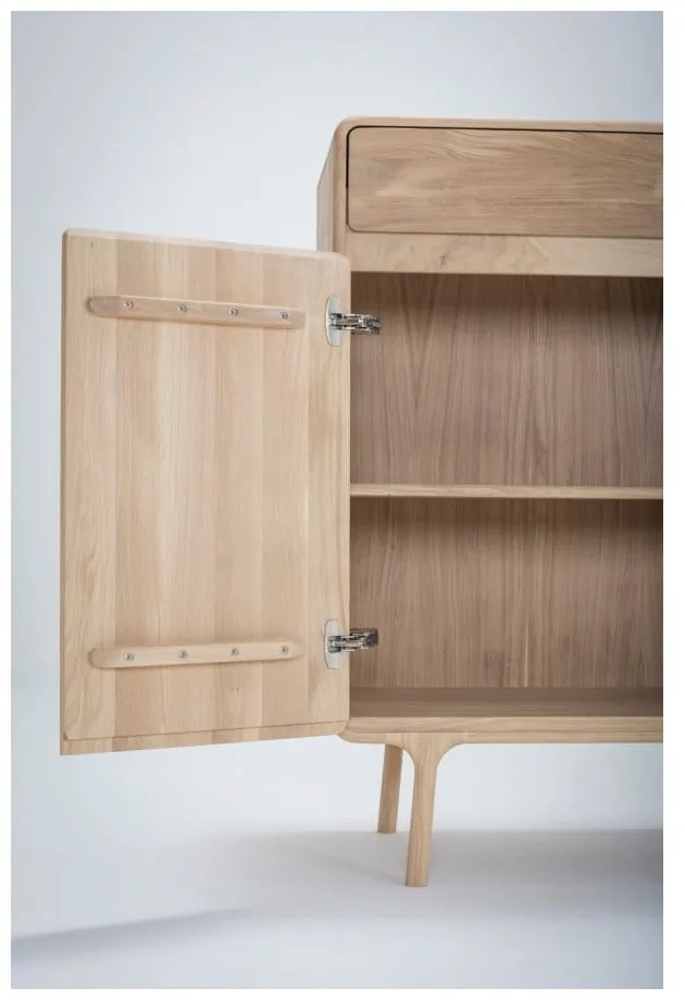 Масивен дъбов скрин Fawn - Gazzda