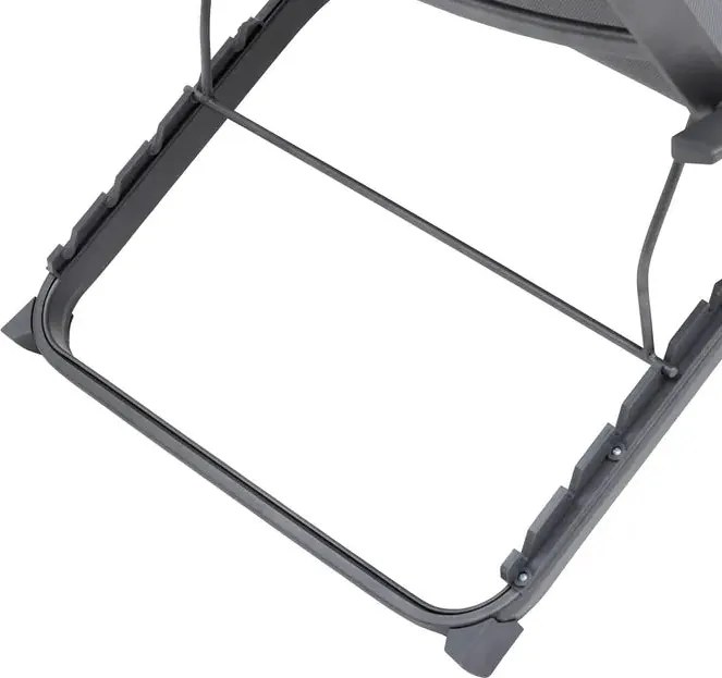 Сгъваем шезлонг Hesperide Bayamo, Алуминий - Лен/Лаврово зелено