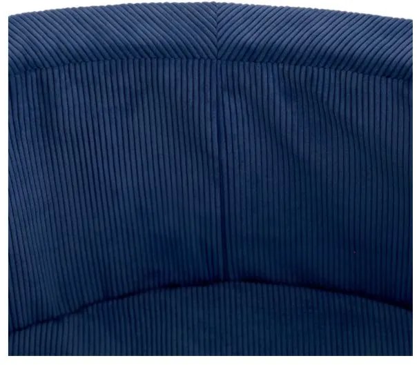 Сух плувен басейн 90x30cm Морско синьо Corduroy