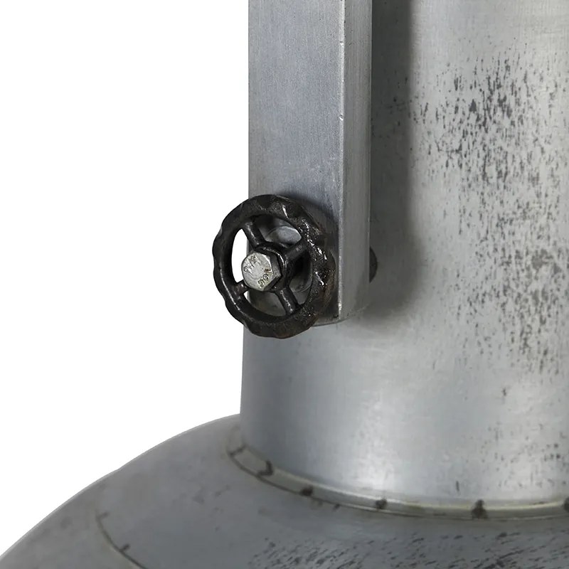 Индустриален висящ аплик сив 40 см - Samia Sabo
