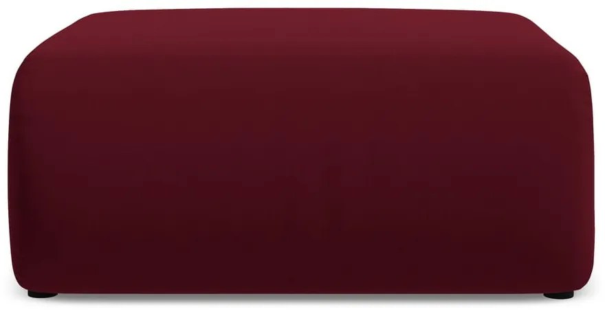 Бордо кадифена табуретка Ekahi – Makamii