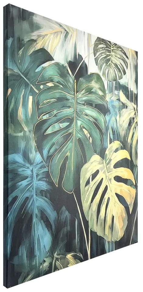 Картина с ръчно рисувани елементи 70x100 cm Monstera – Styler