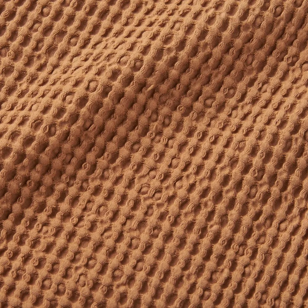 Кафяво памучно одеяло 150x200 cm Jaipur Chunky Waffle – Pineapple Elephant