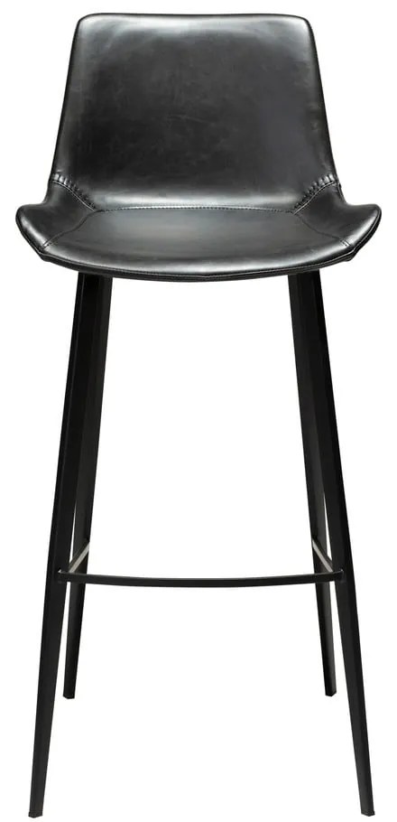 Черен бар стол от изкуствена кожа DAN-FORM Дания , височина 101 cm Hype - DAN-FORM Denmark
