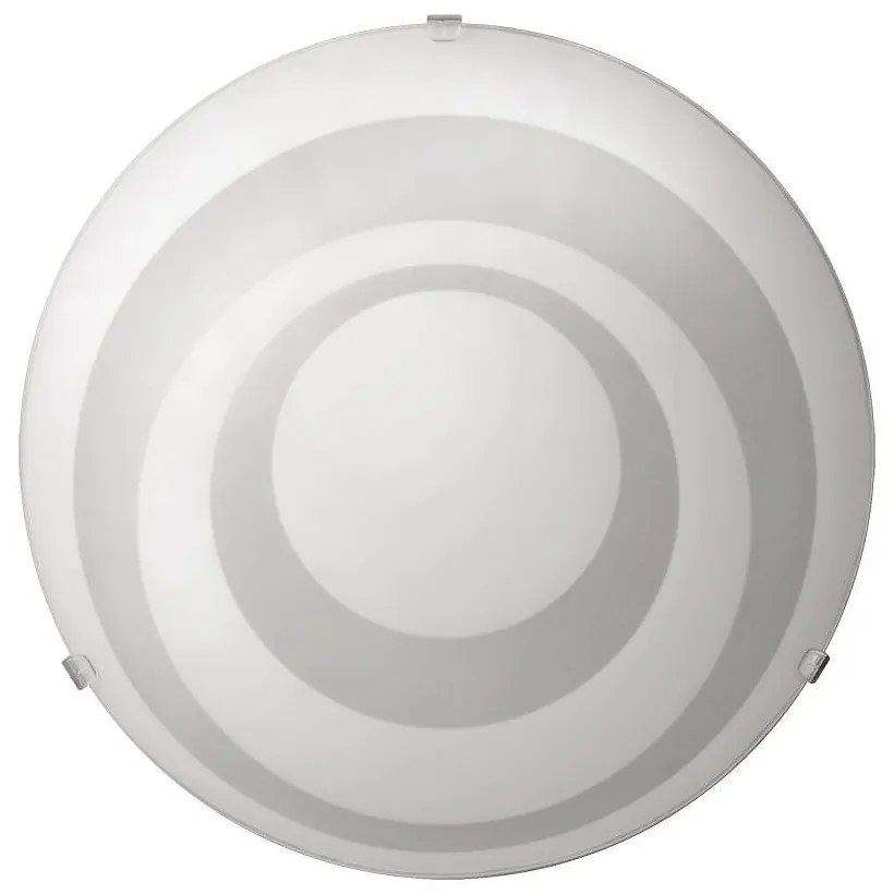 Плафониера ХАЛЕЙ, ø300, бял мат, 1xE27