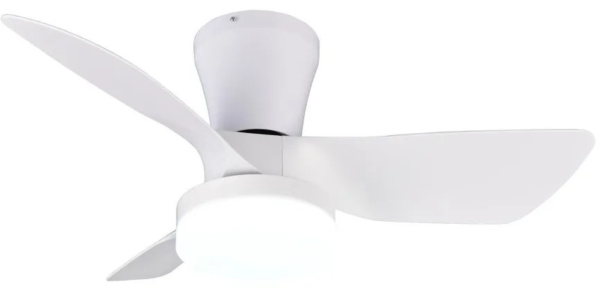 Бяло LED осветително тяло за таван Randers – Trio