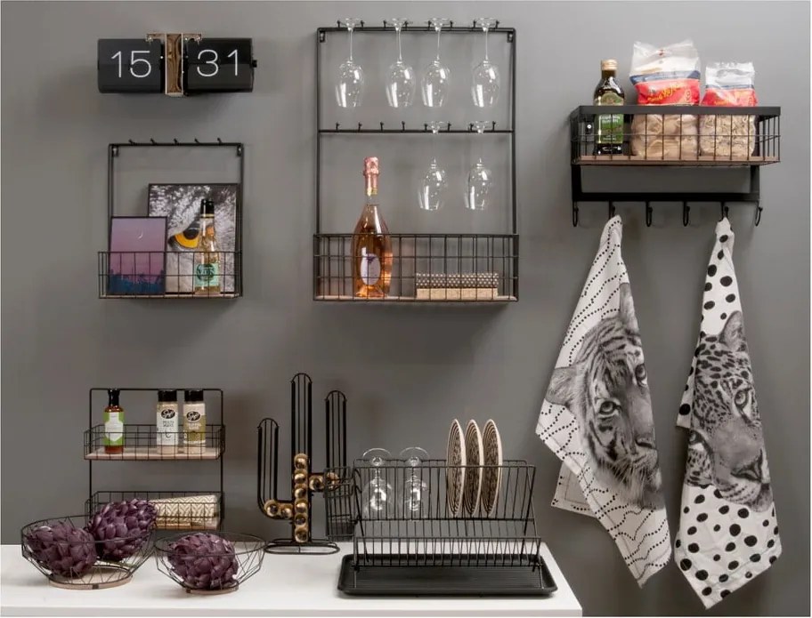 Черна сушилня за съдове PT LIVING