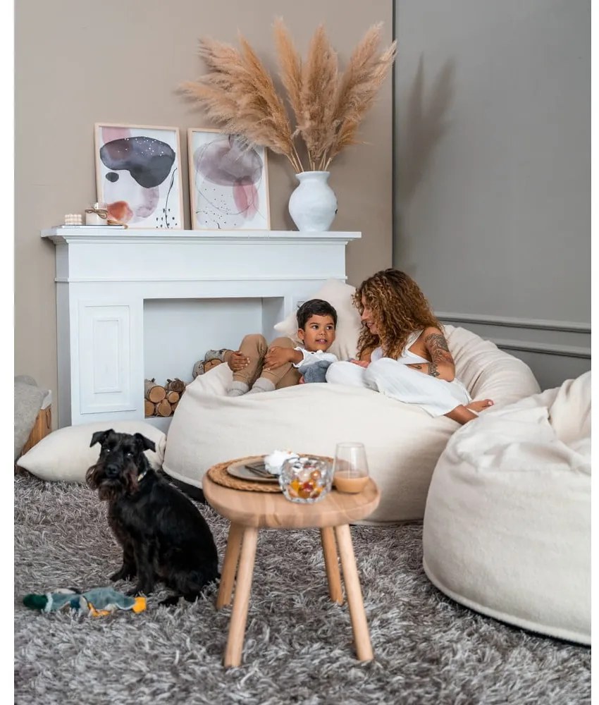 Кафяв пуф Om 135 – SLOWDOWN