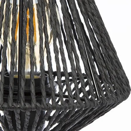 Настолна лампа atmosphera Jily, 34 cm - Черен