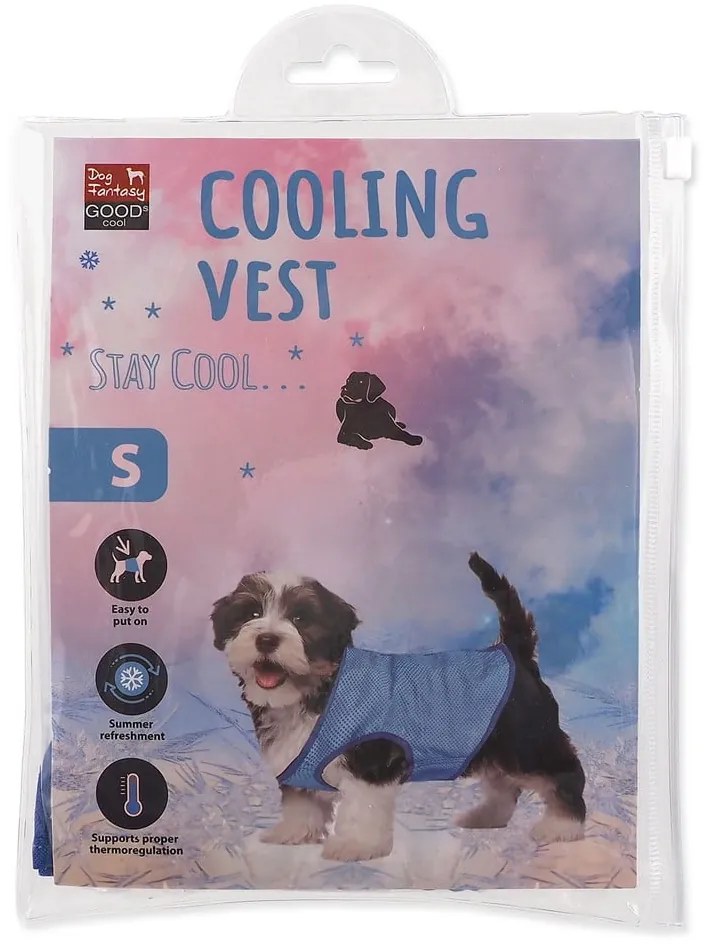Охлаждаща жилетка за кучета Dog Fantasy S – Plaček Pet Products