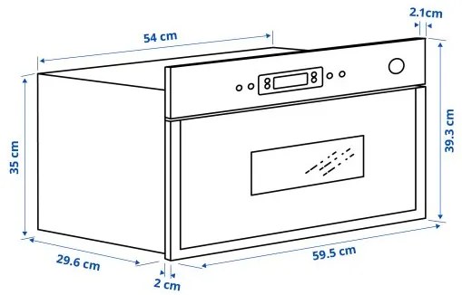 MATÄLSKARE микровълнова фурна 403.687.70