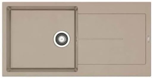 мивка Pyramis Ithaka 1B 1D Plus-Бежов-100 x 50 cm.