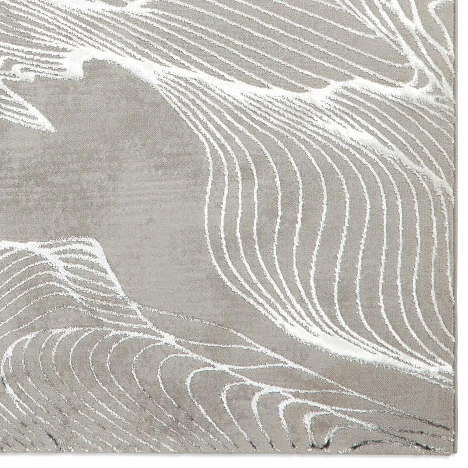 Сиво-сребърен килим 230x160 cm Creation - Think Rugs