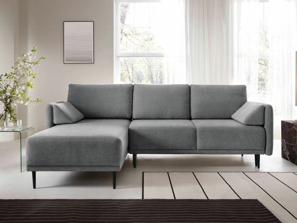 Ъглов диван Bardo-Сиво