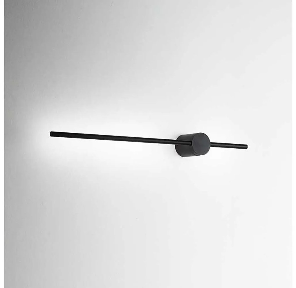 Ideal Lux - LED аплик ESSENCE LED/12W/230V 4000K 70 см CRI 90 черен