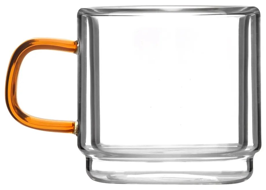 Комплект от 2 чаши с двойна стена , 80 ml Amber - Vialli Design