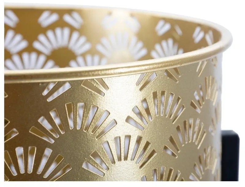 Комплект от 2 стойки за саксии в златисто, височина 38 cm Glissy - Mauro Ferretti