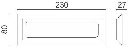 Аплика LED 5915