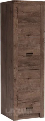 Гардероб Индианаполис с 1 врата и 1 чекмедже