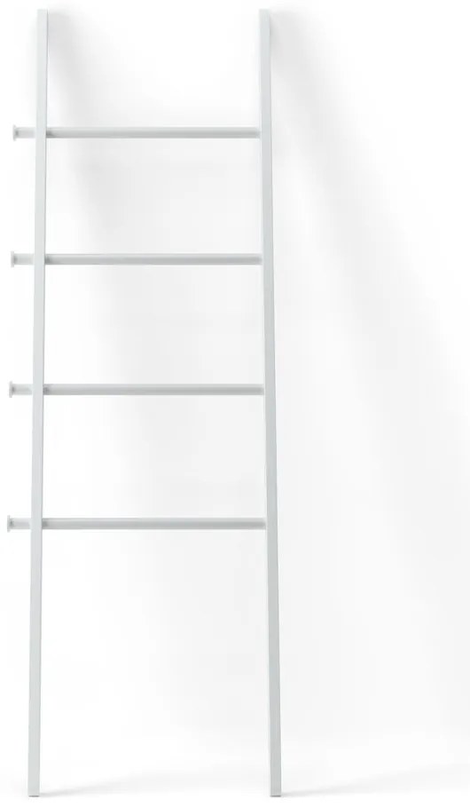 Бяла декоративна стълба от тополова дървесина Leana - Umbra