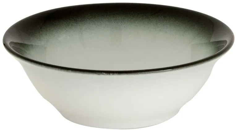 Gural Porselen - Marmaris Wnite/Black Купа 23cm. (NBNEO23KK63SYH)