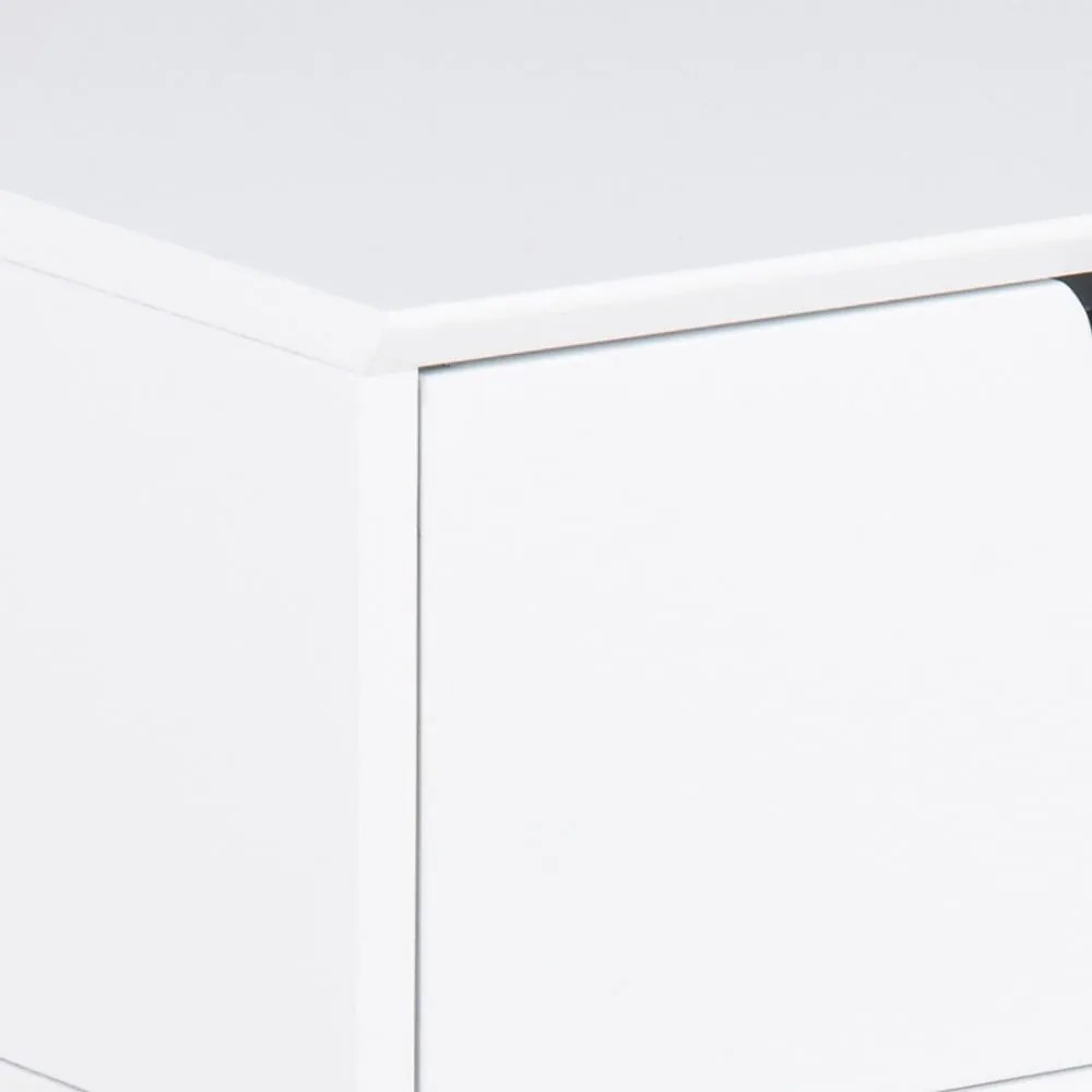 Бяло нощно шкафче Mitra - Actona