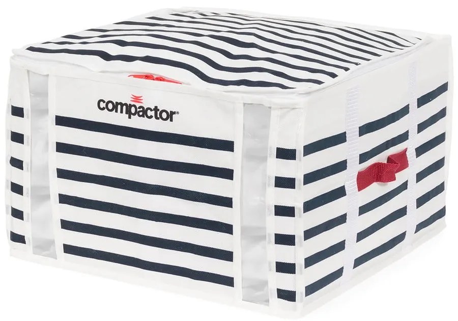 Кутия за съхранение на дрехи Medium Mariniere 3D Vacuum Bag, 125 л - Compactor