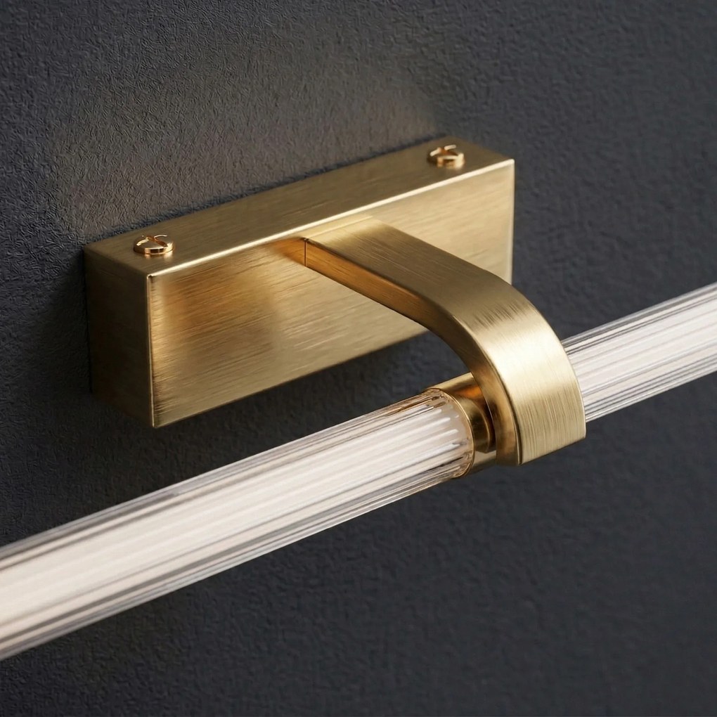 Stenen LED aplik za banya APP1885-1W 40cm BRUSH GOLD