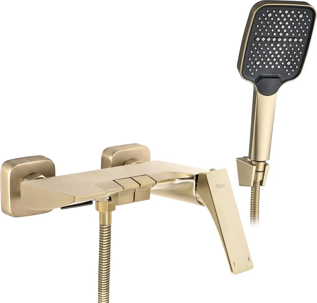 Смесител за вана PREMIUM REA Joe Brush Gold