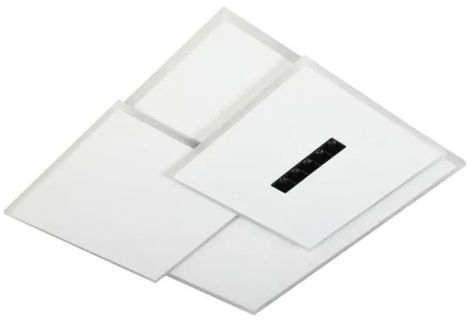 LED Димируем плафон LED/95W/230V 3000-6500K бял + дистанционно управление