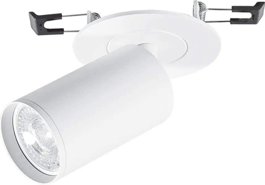 Спот за вграждане LUX, бял, 1хGU10