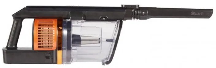 Вертикална прахосмукачка Shark IZ300EUT, 309W, 0.7 л, 3 скорости, Автономност до 60 мин, HEPA, LED Smart дисплей, Светлина на четката, Черен/червен