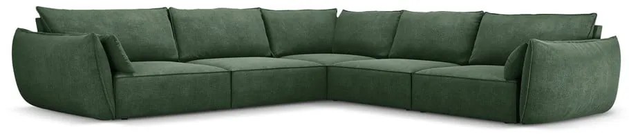 Тъмнозелен ъглов диван (променлив) Vanda - Mazzini Sofas