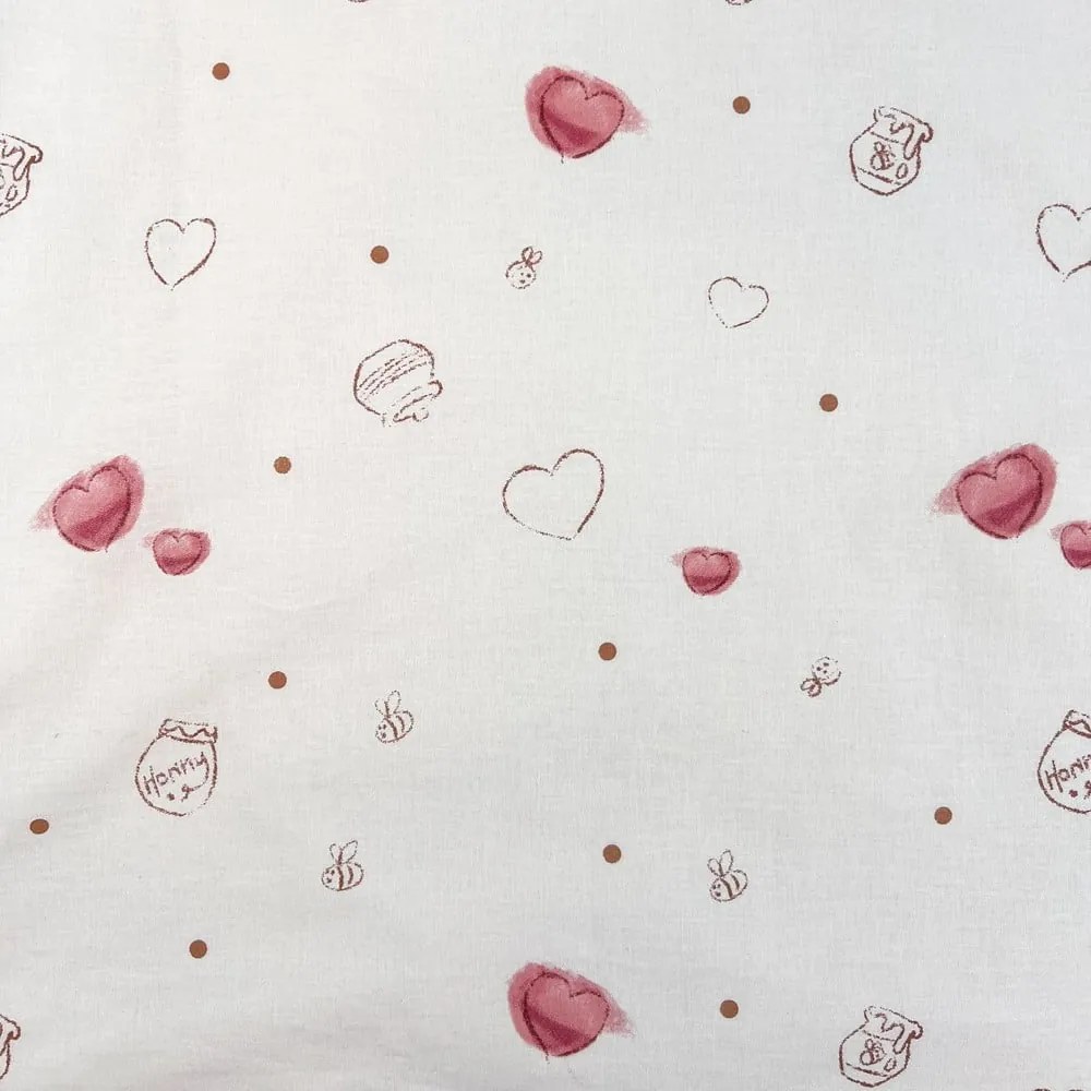 Бяло памучно детско спално бельо 100x135 cm WTP "Birthday party" – Jerry Fabrics