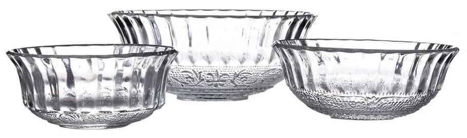 Стъклени купички в комплект от 3 бр. Romance – Casa Selección